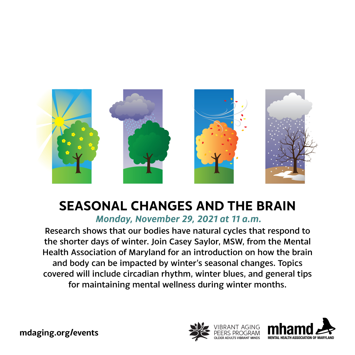 Seasonal Changes & The Brain | MHAMD